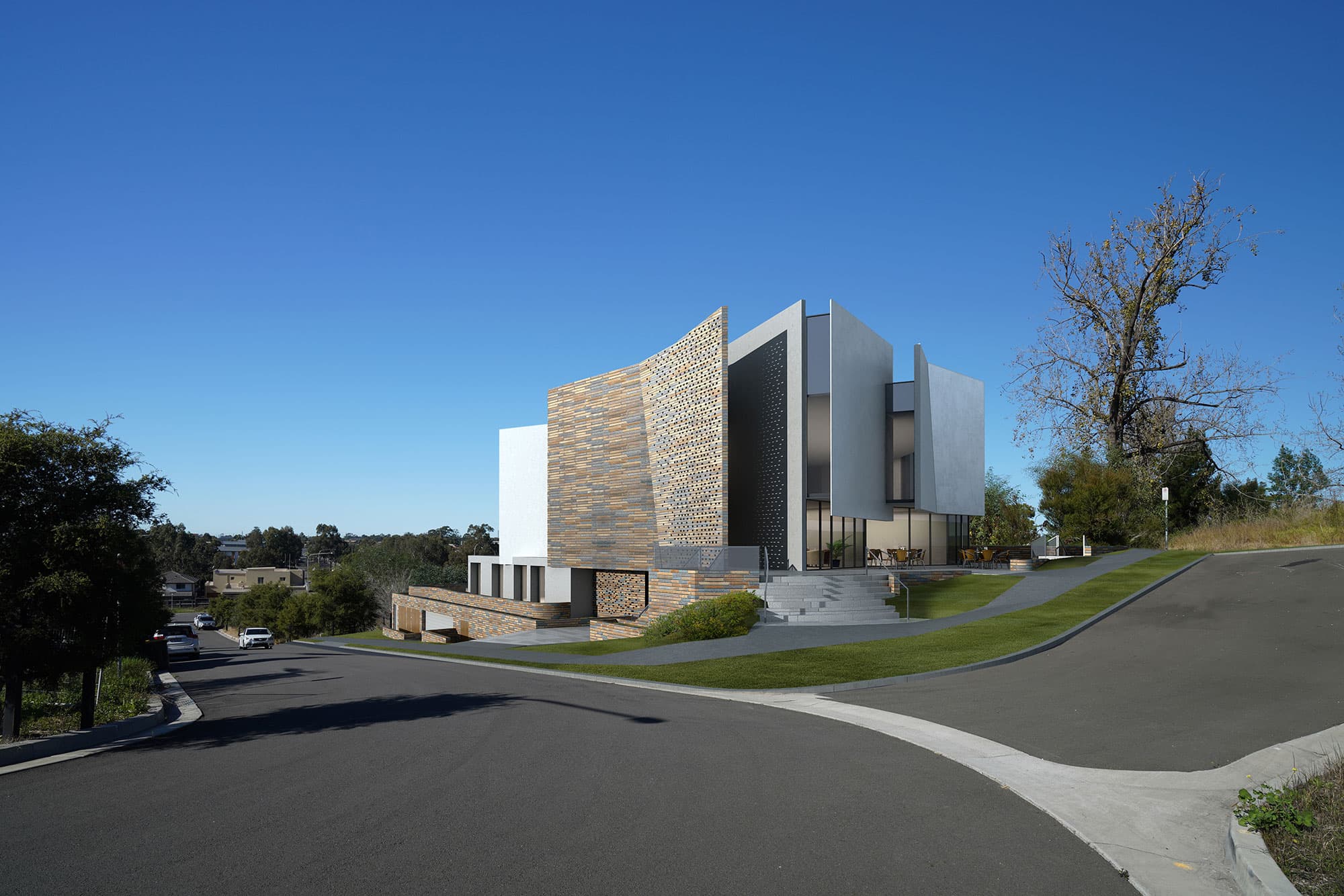3D Rendering Commercial Exterior | MEGACHEAP3D | Showcase your Design ...