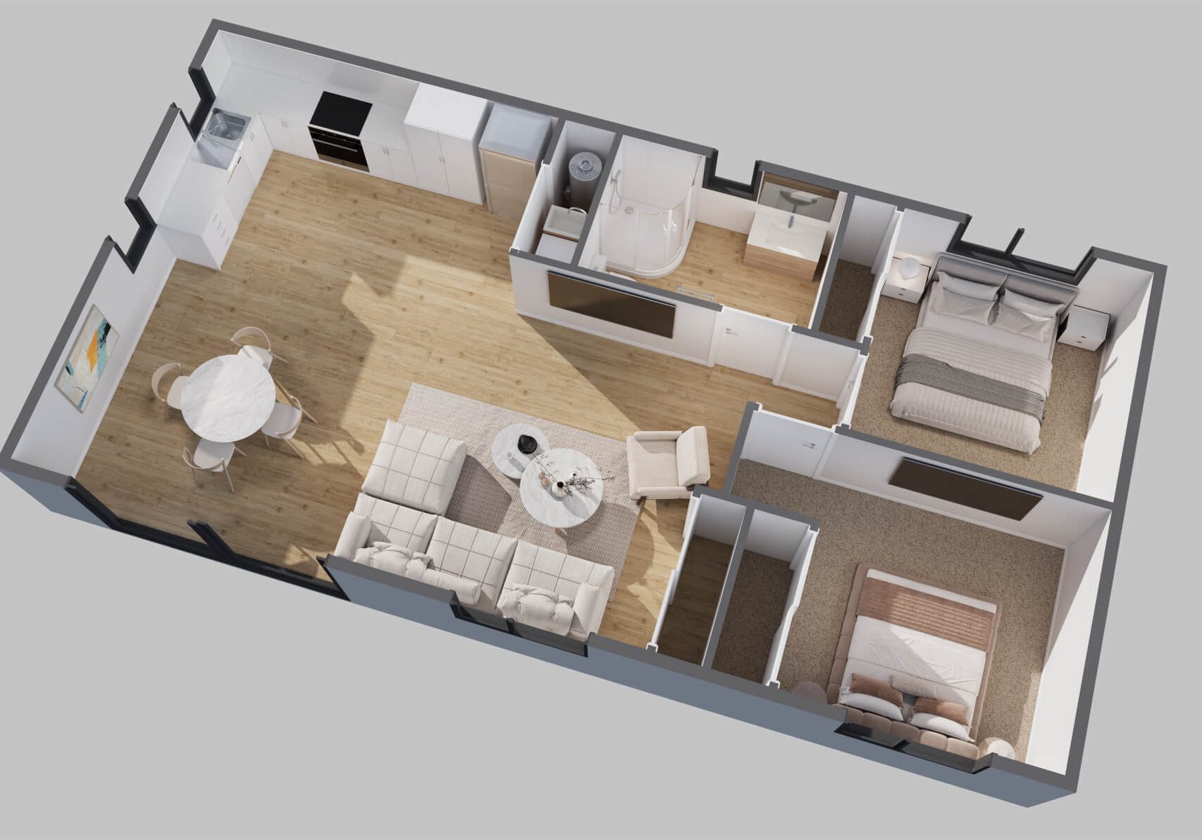 MC21718 HBNZ Floor Plan Range HB01 2 Bed 0325 FI